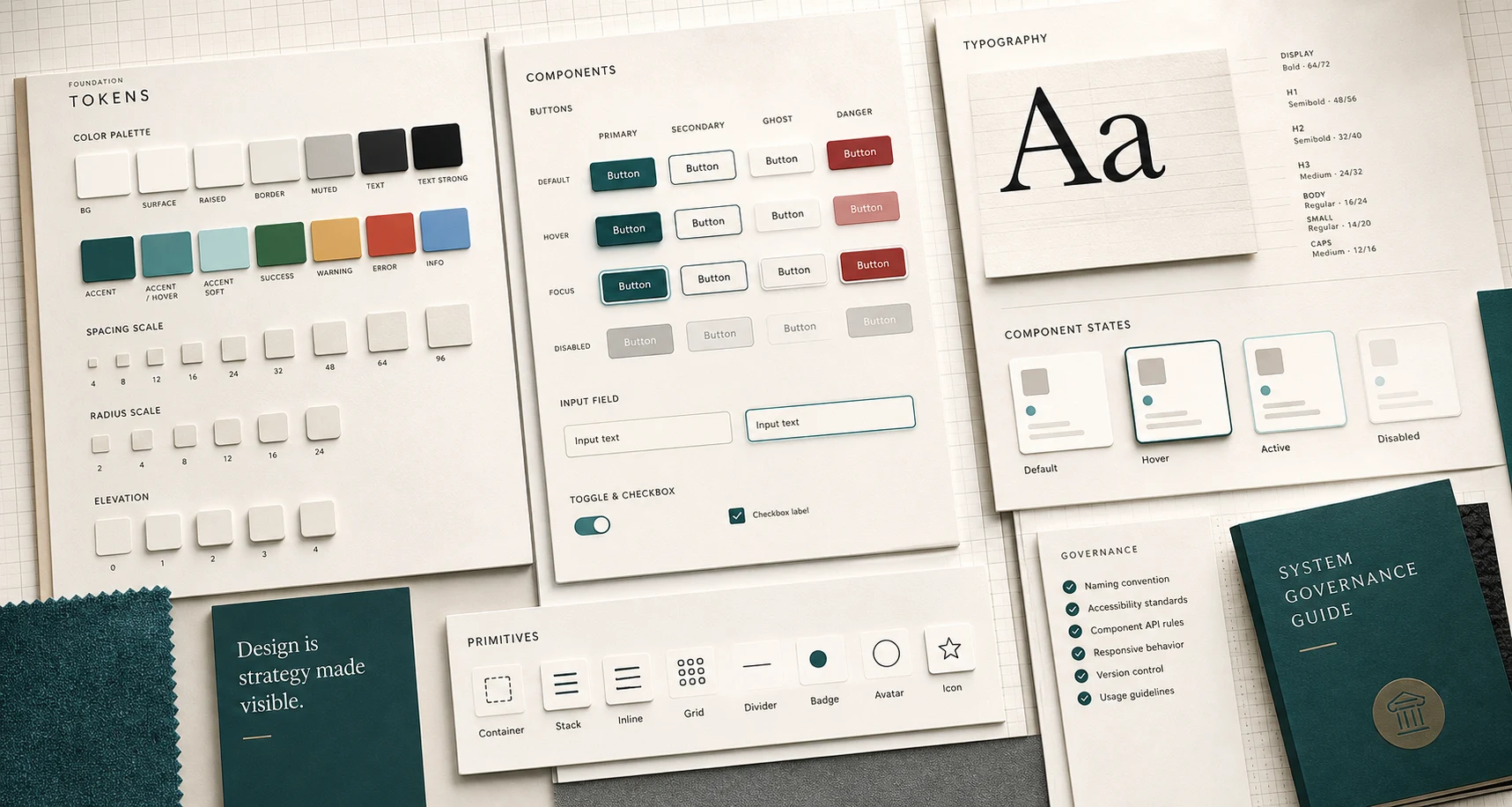 Preview for Design library style guide